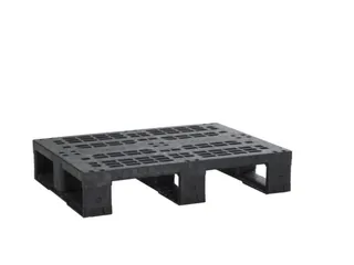 Kunststof Displaypallet 155x600x800mm Draagverm. 2000kg 3 Sleden - 2