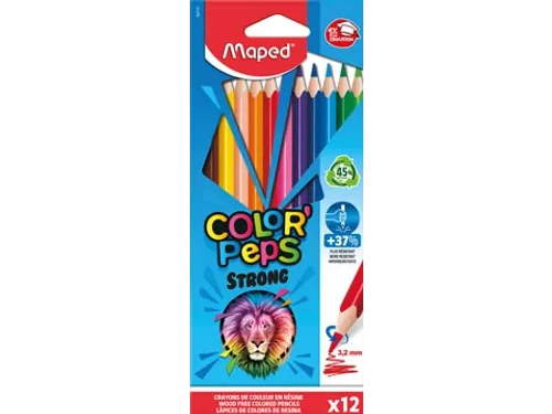 kleurpotlood Color'Peps Strong 12 potloden