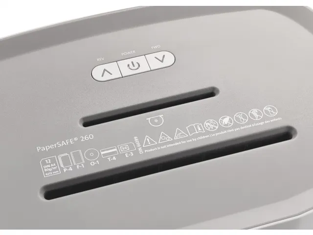 Destructeur Dahle PaperSAFE 260 Particules 4x12mm P-4
