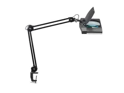 Loeplamp LED MAULvitrum Zwart met tafeklem