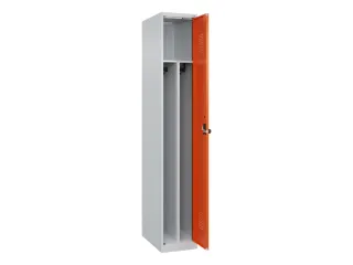 locker voor scheiding van kleding,HxBxD 1850x300x500mm,1vak - 1