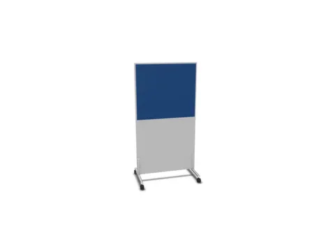 scheidingswand,HxB 1545x800mm,MP-lichtgrijs,BN6016-blauw