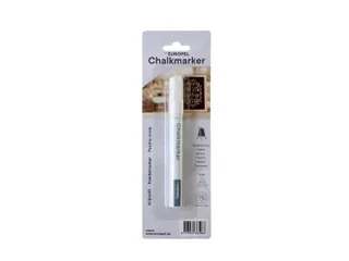 Krijtstift Europel 1-3 mm wit blister 1 stuk - 1