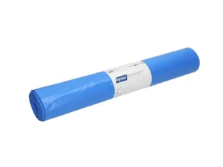 Hynex Afvalzak LDPE Gerecycled T60 130 Liter Blauw 80x110cm 20stuks - 2