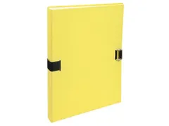 Map uitrekbare rug FOREVER geel