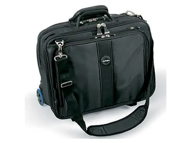 Laptoptas Trolley Kensington Contour 17 inch zwart nylon