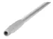 Manche aluminium Vikan Hygiene 840mm Ø22mm gris