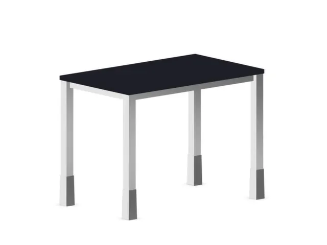 In hoogte verstelbaar bureau,HxBxD 720-840x1000x600mm,CC-zwart
