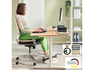 Voetensteun Leitz Ergo verstelbaar lichtgrijs - 11