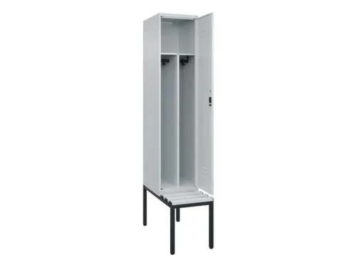 locker voor scheiding van kleding,HxBxD 2120x400x815mm,1vak