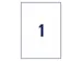 weerbestendig etiket Avery 210x297mm 10 vel 1 etiket per vel