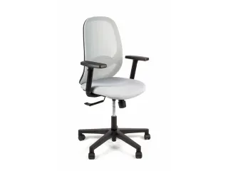 Bureaustoel EN1335 Linea Grace 01 grijs/grijs met 1D armleuning - 1