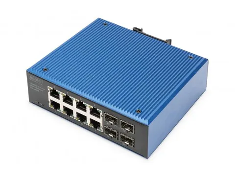 8+4 - Port Gigabit Ethernet PoE Switch