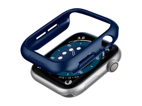 Spigen Thin Fit Apple Watch Hoes SE 44mm Blauw