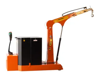 contragewichtskraan,draagverm. 1000kg,hef H 3750mm,13-niveaus-draagarm - 1