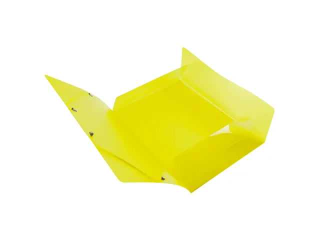 Iderama Elastomap A4 3 Kleppen Polypropyleen Assorti Kleuren