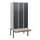 locker met bank,HxBxD 1950x900x815mm,3vak,vak B 300mm,cil.-slot