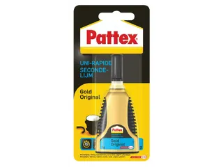 Secondelijm Pattex Gold original tube 3gram op blister - 1