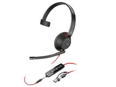 Casque filaire Mono Poly Blackwire 5210 USB-C HS