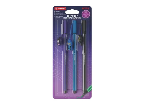 Feutre STABILO Pen 68 K-Pop Demon Hunters V2 3 pièces