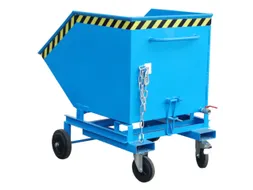Kiepbak Spaander-Uitvoering 1220x1070x1400mm 600l Wielen/Vorksloffen