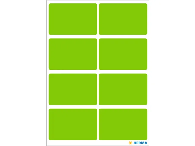 HERMA 3695 Universele etiketten 26x40mm Groen 40 stuks