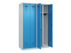 locker voor scheiding van kleding,HxBxD 1850x1200x500mm,4vak