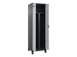 PBM-locker,HxBxD 1950x600x500mm,2vak,vak B 300mm,draaigrendel