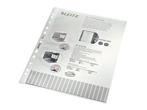 Showtas Leitz 4704 A4 11-gaats PP 0.10mm generfd