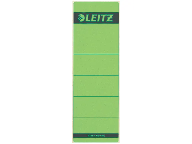 Rugetiket Leitz 1642 62x192mm Groen zelfklevend