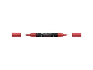 Acrylmarker Faber-Castell Multimark 296 red metallic - 1