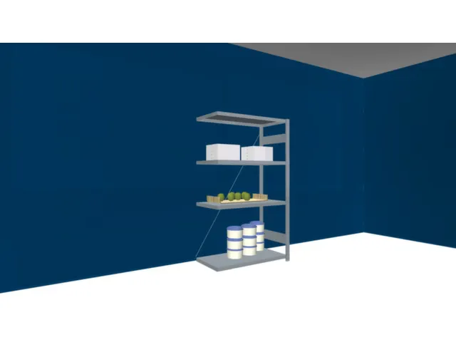 Rayonnage En Acier Sans Boulons élément Suivant H x l x p 1750 