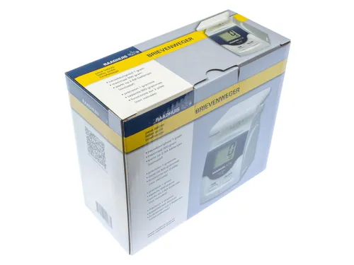 Briefweger Raadhuis tot 500 gram kunststof wit