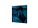 Wanddecoratie Textiel Set 40x40cm Botanische Bladeren Blauw