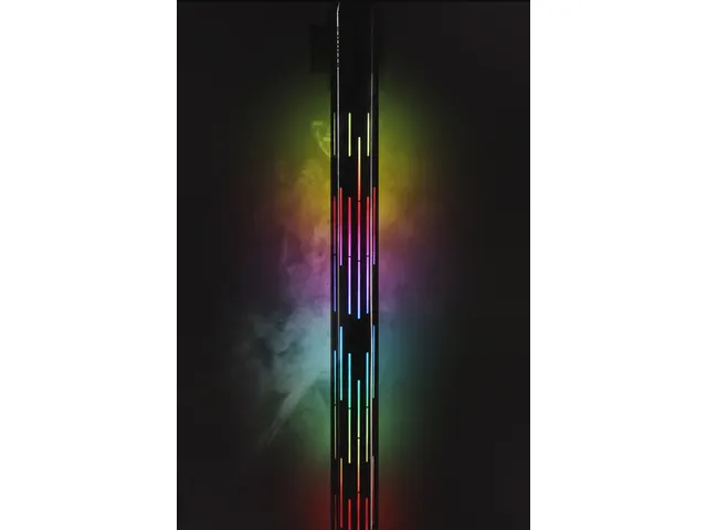 Poteau Securit Nova Inox avec enrouleur sangle RGB 100cm argent