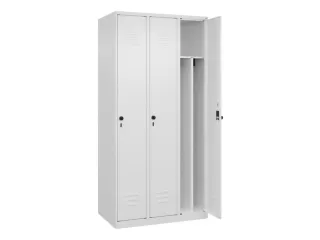 locker voor scheiding van kleding,HxBxD 1850x900x500mm,3vak - 2