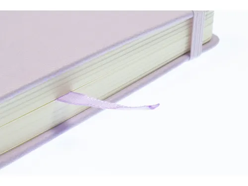 Schetsboek Kangaro A5 violet PU HC 80 blad 140gr roomwit met elastiek