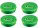 Magneet Legamaster 30mm 850gr groen 4 stuks