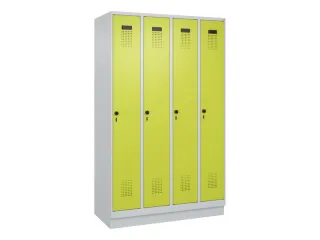 locker voor scheiding van kleding,HxBxD 1950x1200x500mm,4vak - 2