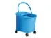 Denox Mopemmer 16 liter kunststof Blauw met wielen