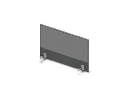 opzetpaneel bureau aanbouw zijkant MS-donkergrijs BN8078-grijs 800mm
