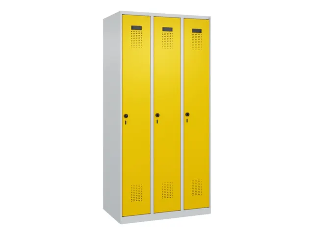 locker voor scheiding van kleding,HxBxD 1850x900x500mm,3vak