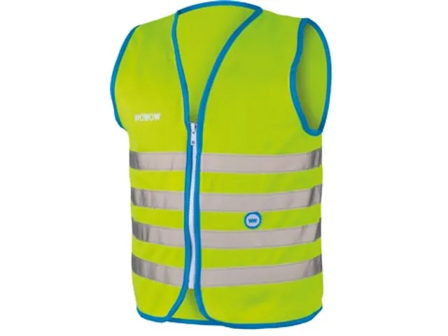 Fun Jacket Reflecterend Fluohesje Kind Groen Small