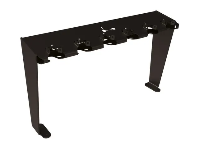 Steprek voor 6 steppen L 1006mm eenzijdig RAL9005