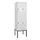 dubbeldekse locker,HxBxD 2120x600x500mm,2x2vak.,vak B 300mm
