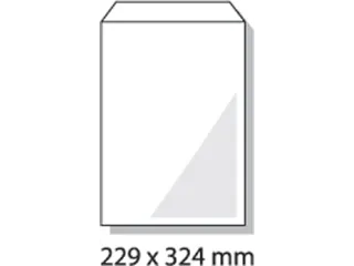Envelop Hermes Akte C4 229x324mm Wit Gegomd pak à 25 stuks - 2