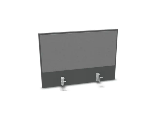opzetpaneel bureau aanbouw achter MS-donkergrijs BN8078-grijs 800mm