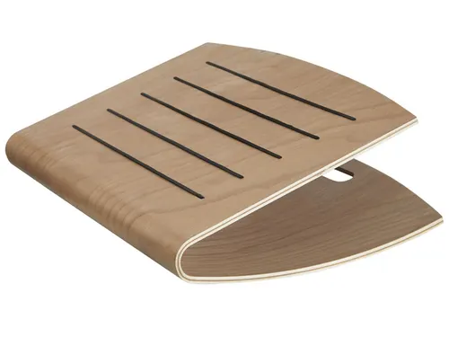 ERGOFEET Comfort: ergonomische houten voetensteun tweezijdig ontwerp