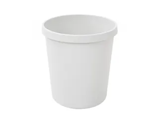 Ronde Papierbak 18 Liter Grijs - 1
