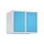 opzetkast,v. locker,2vak.,vak B 300mm,HxBxD 500x600x500mm,vleugeldeur
